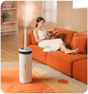 Remote Control Smart Aromatherapy Humidifier Cool Mist 16L Floor Standing Air Humidifier for Office Living Room Air Purifier