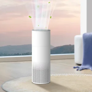 Remote Control Smart Tuya Wifi Water 2-in-1 Room Air Purifier With Humidifier for Home