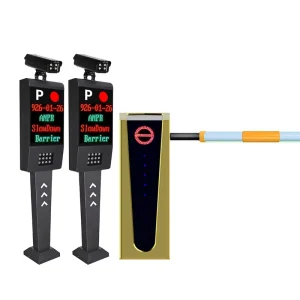Remote Control Solar Power Car Parking Barrier Card Reader Barrier Gate Automatic Security Barrier Gate System Turnstile