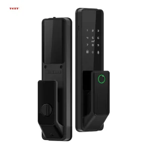 Remote Unlocking Smart Door Lock Tuya Wifi Smart Fingerprint 3D Sinovo Inteligente Digital Safe Door With Camera Lock for Home