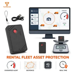 Rental Fleet Asset Protection Geofence Overspeed Alert Compact 41.6g Body Bike Bag Suitcase Tracker Wireless GPS Tracker