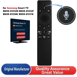 Replacement Voice Remote Control for Samsung Smart TV BN59 01312D BN59 01312F BN59 01330