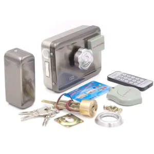 Residential Intelligent Access Control Lock, Single Head Motor, Card Swiping Key, Door Opening, Anti-theft and Fireproof Lock