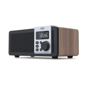 Retro Portable BT Speaker with FM Radio USB & SD Playback