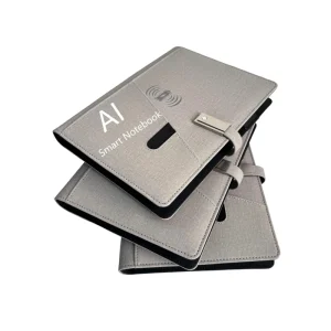 Reusable AI Smart Notebook Digital Agenda with Cloud Sync 8000mAh Power Bank for Latin American Executive Gift