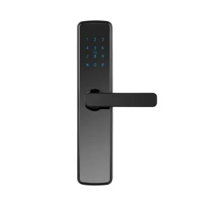 Reversible Handle Smart Card Keypad Mechanical Key Code Control System Fingerprint Password Lock for Apartment Office Hotel