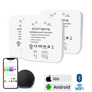 Rgbw New Magic Color Controller WiFi Dual Mode Mobile Phone App Led Light Intelligent Ws2811 Controller