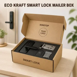 Rigid Mailer Box Custom Printing for Smart Home Device Electronics Tuck Closure Ear Lock Kraft Recyclable Factory
