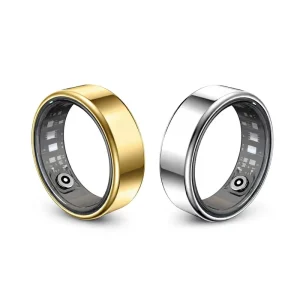 Ring Fitness Tracker App Control Waterproof Sleep Tracking Heart Rate SpO2 Monitor Magnetic Charging