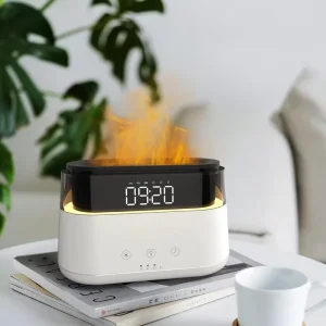 Room Electric Mist Maker 150ml Smart Humedificador Fire Flame Diffuser