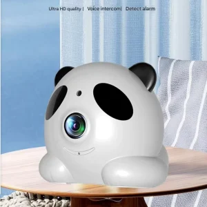 Rotatable Indoor Home Security Camera HD Real-Time Video Smart Motion Tracking Night Vision Two-Way Talk Baby Monitor Cam