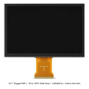 Rugged 10.1 Inch IPS LCD Module 1280×800 HD 1100nits MIPI 40 Pin Wide Temp 30 85 Screen Industrial Control HMI Terminal TMK