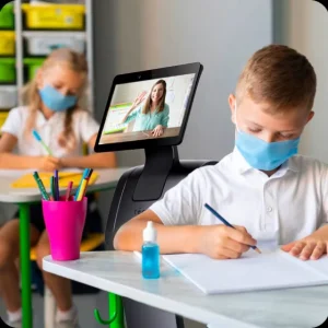 S1 Educational Robot for Kids Children Learning AI-Powered Teaching Tool 13.3″ Touchscreen 1920×1080 Resolution Auto Charge