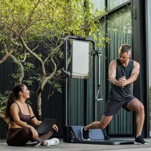 S1 Pro Kit Implementos De Gimnasio with Polea Y Banco De Pesas for Ejercicio Funcional Fitness Casa Digital Resistance Gym
