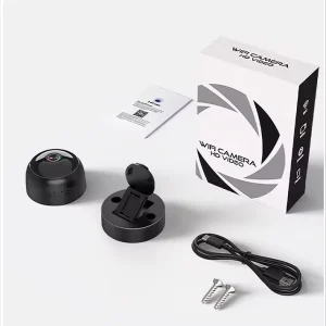 S2 Mini Indoor Wireless Smart Camera WiFi Motion Detection Portable Rotatable Remote Night Vision Memory Card Support