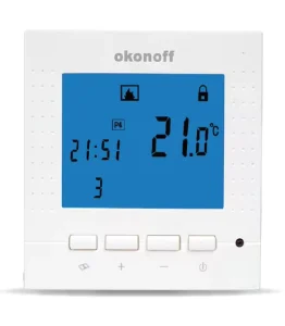 S430PW okonoff Water Under floor Heating weekly programmable digital Smart Room Thermostat