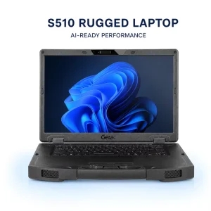 S510 Industrial Rugged Notebook Windows 11 Pro IP53 MIL STD 810H for Construction and Engineering