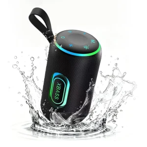 S7 Portable BT5.4 Speaker, 60W Dual Speakers, Deep Bass, IPX7 Waterproof, 30H Playtime for Travel, Home, Party, Outdoor, Beach
