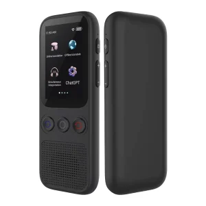 S80 Portable Smart AI Voice Translator Device 138 Online 18 Offline Languages WiFi Translator for Business OEM ODM