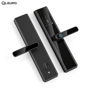 S819 2 Digital WiFi Smart Lock with Tuya TTLock Fingerprint Password RFID Card Mechanical Key for Home Apartment Office