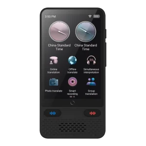 S85 Portable Translator Device with 138 Languages Translator Real Time Two Way Portable AI with IPS Display Instant Translator