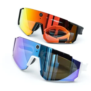 SANVENT SNT SOLIS 8MP Camera Smart Glasses Men Outdoor Sport Cycling Voice Assistant Music Player AI Smart Eyewear