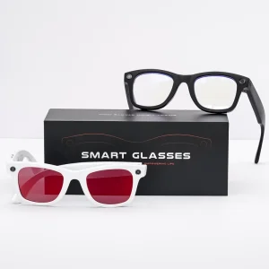 SANVNET GS4 MAX AI Smart Glasses with 8MP Camera Al Translation Outdoor Sunglasses Video Recording Smart Glasses