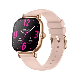 SANVNET Women’s Health Smartwatch KW269B 1.7inch AMOLED Screen Android BT Call Heart Rate Fitness Tracker Sleep Tracker IP68