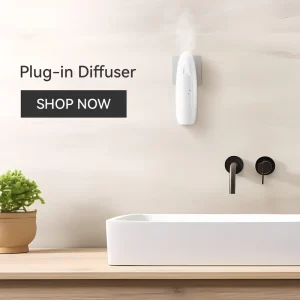 SCENTA Essential Oil Humidifier Wall Plug in Scent Diffuser App Control Aromatherapy Humidifier for Home Office Spa B2B Supplier