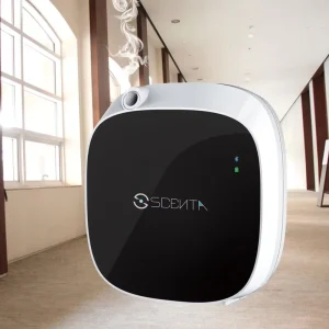 SCENTA Wall Mounted Scent Machine Factory Direct Battery Operated Humidifier App Control Fragrance Oil Humidifier Diffuser Home