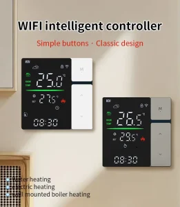 SD-M5 Wi-Fi Intelligent New Design Home Modern Thermostat CE Marked Prompt Reply Multi-functional Thermostats