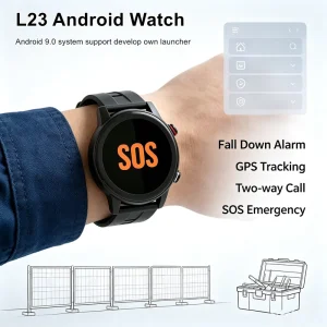 SDK GPS Smart Watch L23 for Elderly Fall Detection & SOS 2 Way Calling Tracker with 4G Sim Card Health Tracker Bracelets