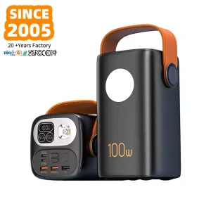 SDL 100W Super Fast Charging 60000mAh Power Bank PVC High Capacity Portable with LED Light for Laptop Mobile Device