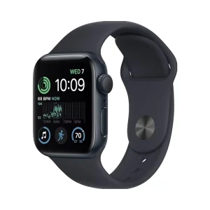 SE (2nd Gen) GPS Fitness Sleep Tracker Watch Crash Detection 40mm CPO Midnight Aluminum Case Sport Used Electronics IP67