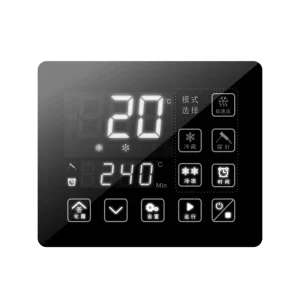 SF487 Blast Freezer Smart Thermostat Big LCD Display Soft Freezing Mode Cooling Controller with Food Probe for Refrigeration