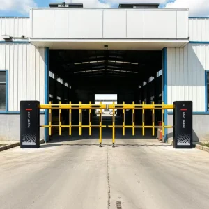 SHUNXIANG Barrier Gate Led Lighting Automatic Number Plate Recognition Smart Car Management System