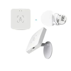 SIXWGH Smart Home Automation Sensor 5.8GHz 24GHz MmWave Radar Fall Sleep Detection WiFi Zigbee 3.0 10m Range Wall Plastic Flip