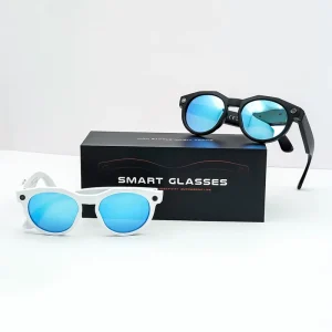 SNT NEX AI Smart Glasses with 8MP 4K Camera AI Translation BT Calling Video Recording AI Smart Eyewear for Men Women