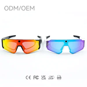 SOLIS Smart Eyewear with 8MP Camera WIFI Transfer Video Recording Outdoor Cycling Sunglasses AI Smart Glasses