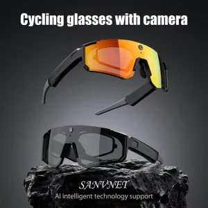 SOLIS Sport Cycling Smart Glasses 8MP Camera Men Outdoor Smart Video Eyeglasses Music Player Fashion AI Smart Eyewear