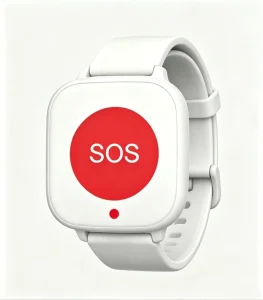 SOS Emergency Band Watch Bluetooth Beacon BLE Beacon Bluetooth Alarm Bluetooth Tag Personal Alarms Safety for Elderly Kids Women