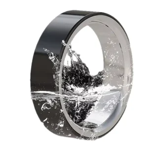 SOS Emergency Large Model AI Health Report Smart Ring Health Monitoring Blood Oxygen Heart Rate Vibration Reminder Touch Control