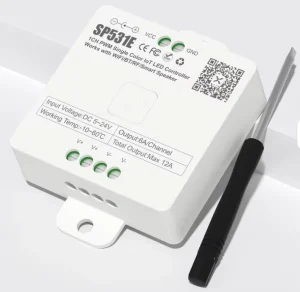 SP530E SP531E SP532E SP533E SP534E SP535E PWM LED Controller with WiFi BT for Single Color LED Strip 5 24V Alexa Google Home RF