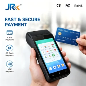 SP580 Fast Reading Android 14 Smart POS Terminal Contactless IC Card Reader Handheld Payment PDA for Retail
