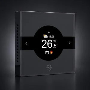 SS602H Smart Tuya WiFi 1.28inch Color Thermostat for 16A Electric Heating 3A Water Heating Gas Boiler Control