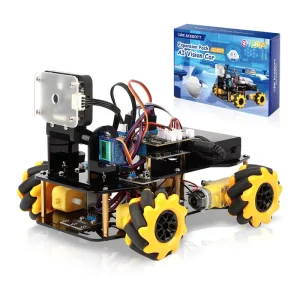 STEM Programming Education 4WD ESP32 AI Vision Camera Module School Electronic Project for Arduino R3 Smart Robot Kit Robotics