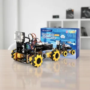 STEM Robot AI Visual Car Kit Set ESP32 4WD DIY Python ACECode Coding AI Learning Educational Robots for Arduino