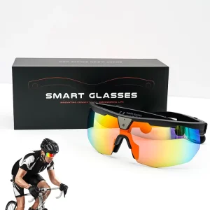 STRIDE Smart Al Glasses 8MP Camera Sports Sunglasses WiFi Transfer Anti-Shake Video Recording Cycling Smart Eyewear