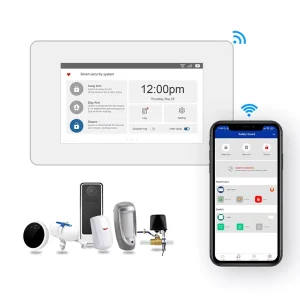 Safety Guard Smart GSM WIFI Alarm System with Customized Mobile APP and with Monitoring Center Software Function