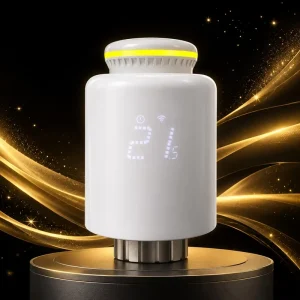 Sansael SST01 Tuya Smart WiFi Zigbee Radiator Thermostat TRV Programmable Heating Temperature Controller Flexible Home Office